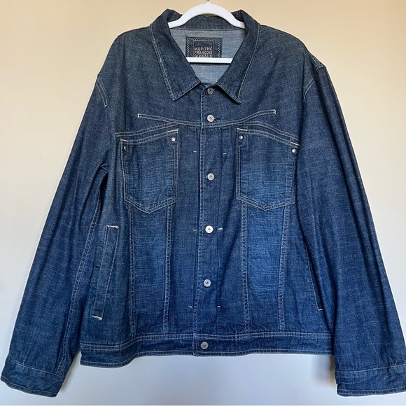 Vintage Marithé + François Girbaud Oversized Denim Trucker Jacket - Picture 3 of 9